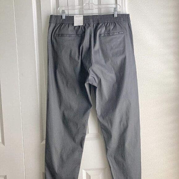 Calvin Klein Men's pinstripe pants gray NWT size Large - Picture 7 of 10